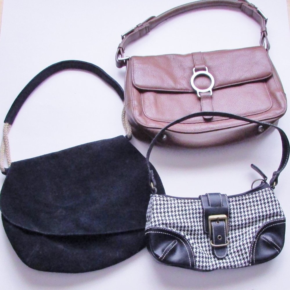 Purse Bundle 3 Different Purses Small to Medium Size - Picture 1 of 8